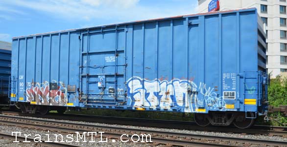 Car/wagon LW9072 left side / coté gauche